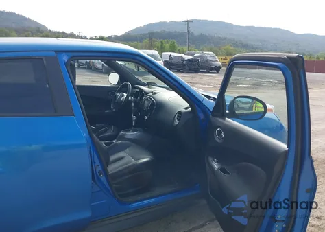 2012 Nissan Juke Sl из США, поврежденный, VIN JN8AF5MV7CT124554